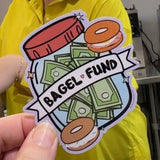 Bagel Fund Sticker