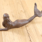 Cast Iron Mermaid Figure