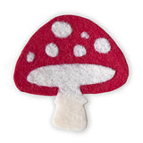 Mushroom Iron-On Felt Patch