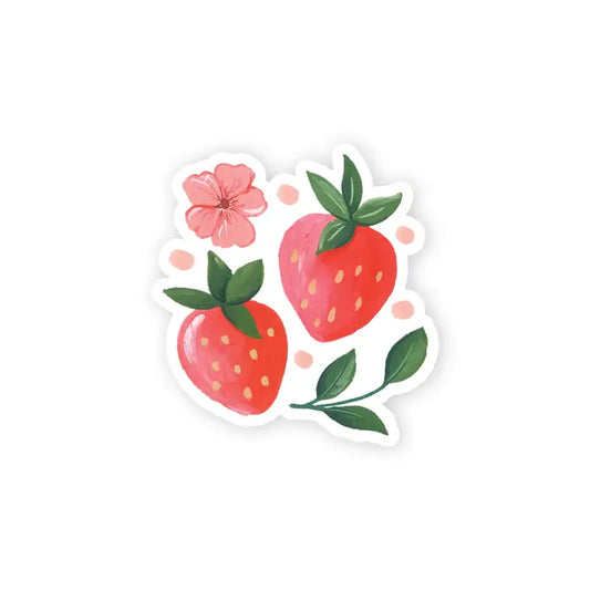 Strawberry Duo Sticker
