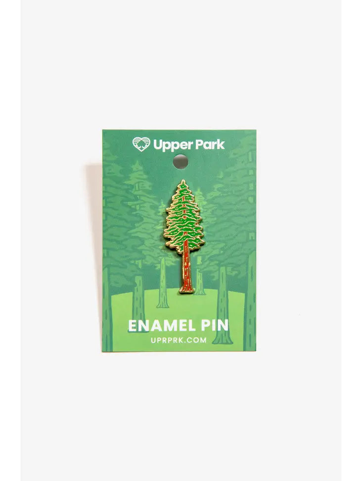 Redwood Enamel Pin