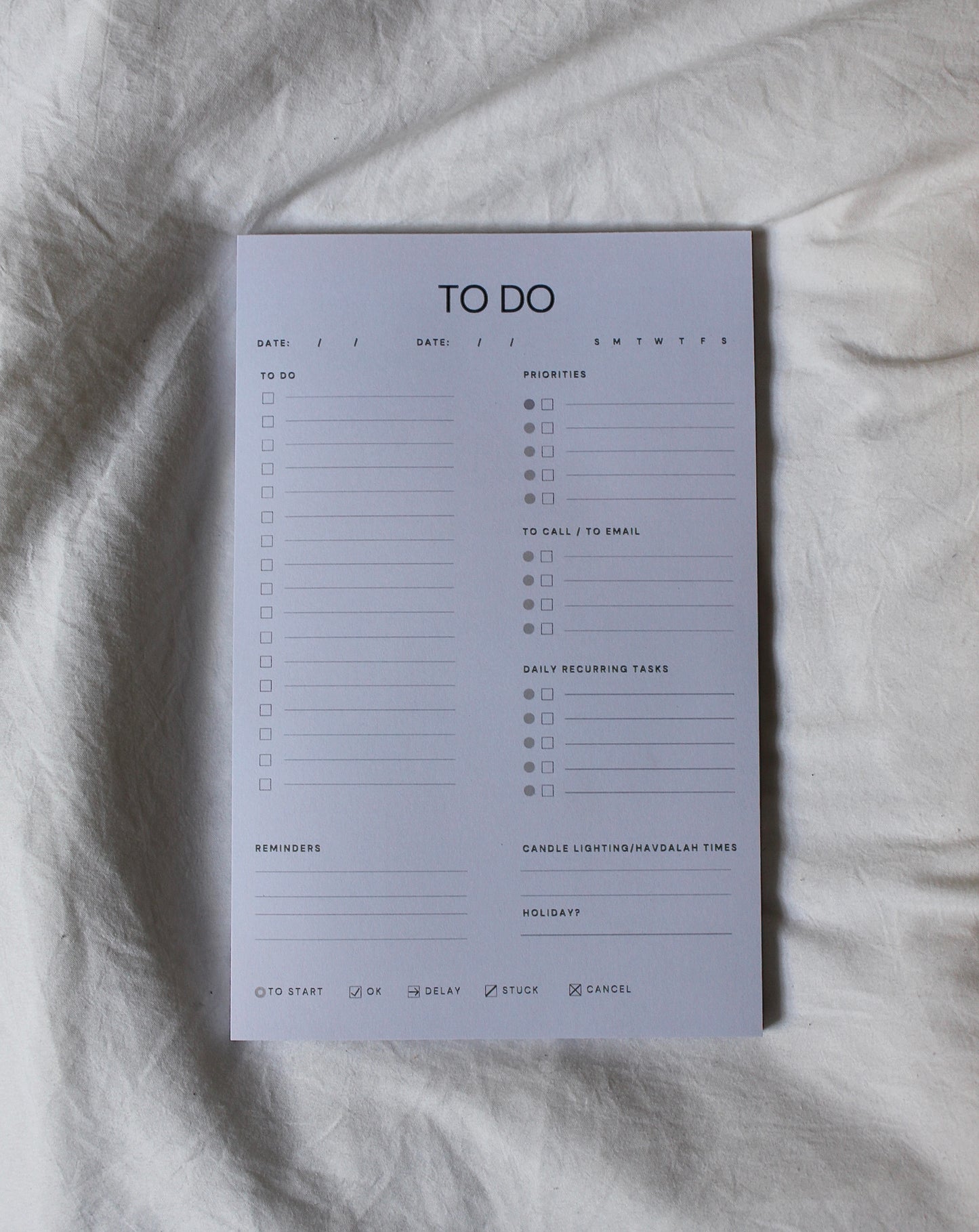 Jewitches To-Do Notepad
