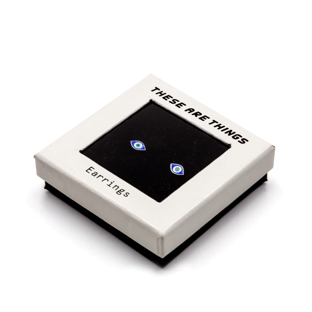 Evil Eye Micro Stud Earrings