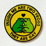 Two Gay Frogs Pin