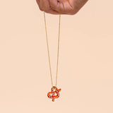 Pretzel Daze Necklace - 18K Gold Plated