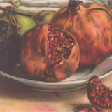 Pomegranates and Grapes Postcard