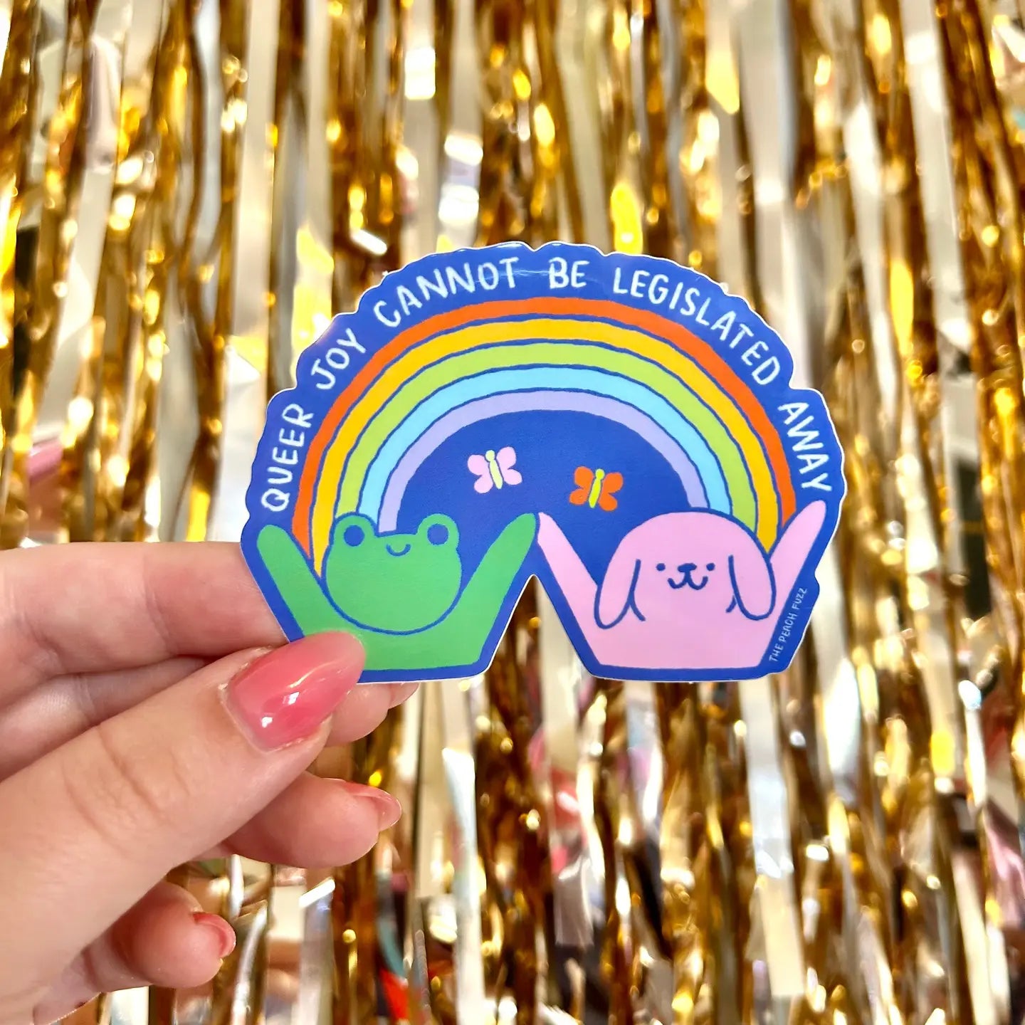 Joy Cannot Be Legislated Away Sticker Jewitches Joy Cannot Be Legislated Away Sticker Jewitches