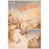 Vintage Travel Palestine Postcard