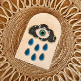 Eye of the Storm Ceramic Wall Hanger