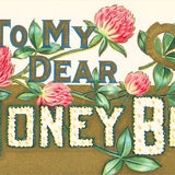 To My Dear Honey Boy Postcard