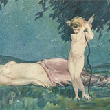 Aphrodite and Eros Postcard