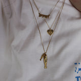 Magen David Amulet Heart Necklace by Jewitches - LIMITED PRE-ORDER