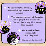 Halloween Frogs - Holographic Sticker - LIMITED EDITION