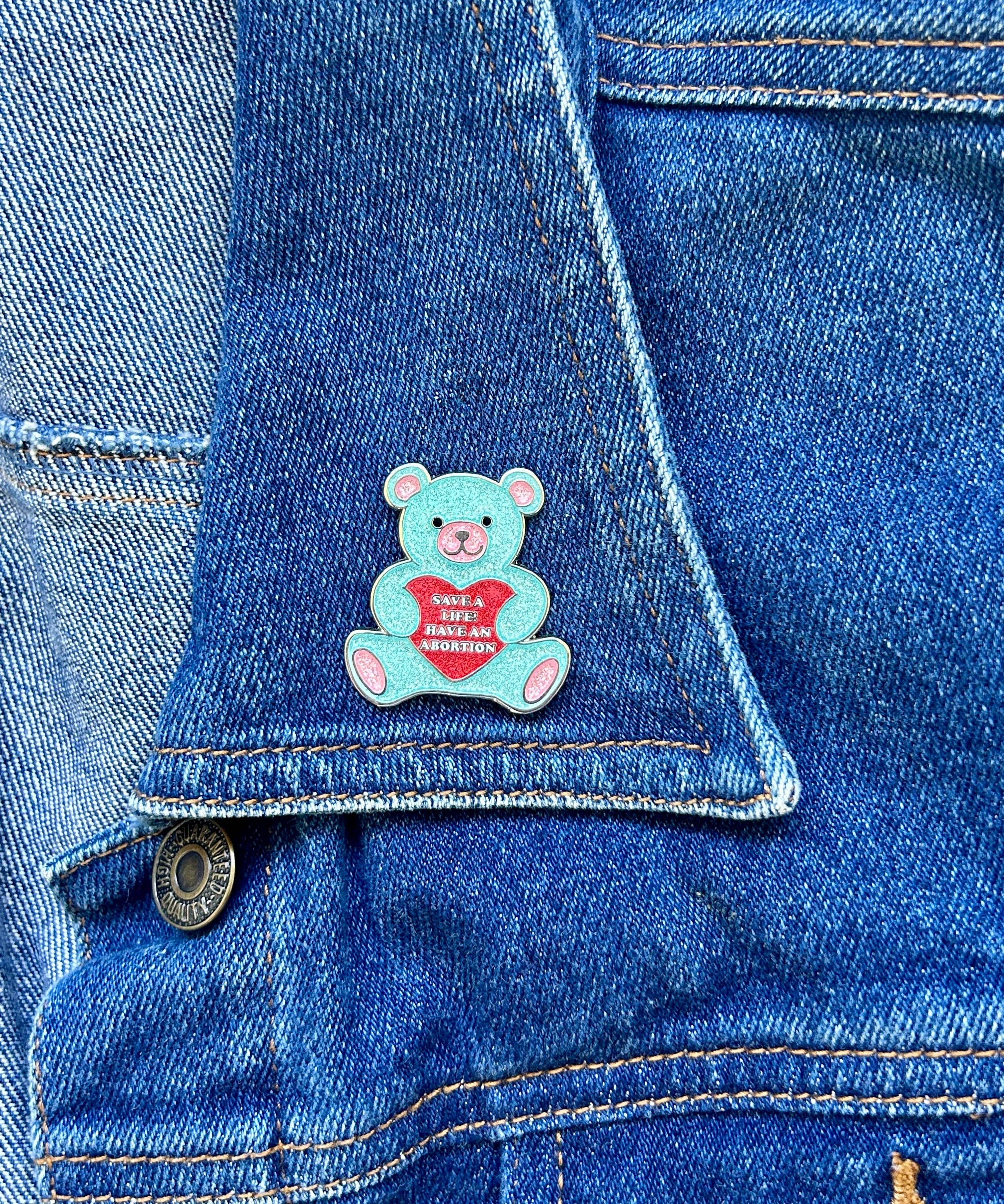 Abortion Saves Lives Enamel Pin