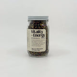 Vitality + Energy Organic Loose Leaf Herbal Tea | Glass Jar