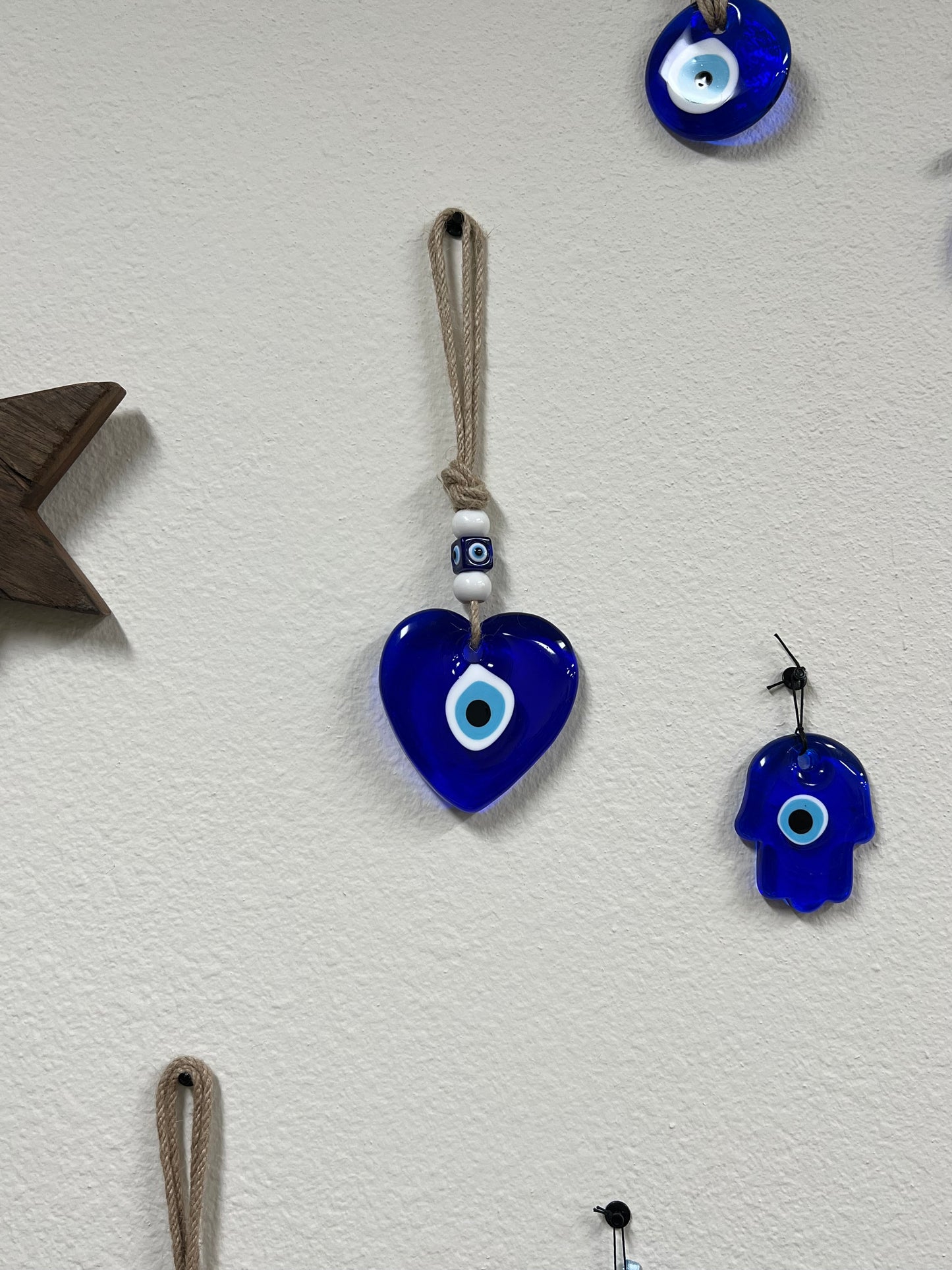 Large Evil Eye Heart