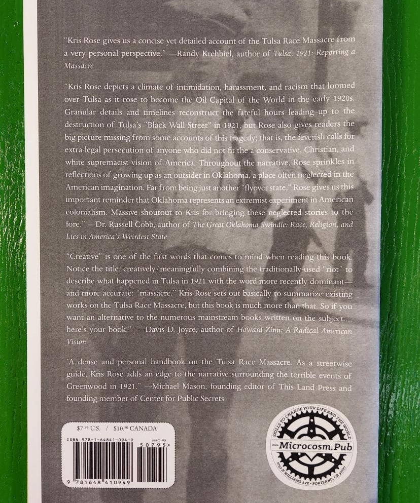 White Riot / Black Massacre: 1921 Tulsa Race Massacre (Zine)