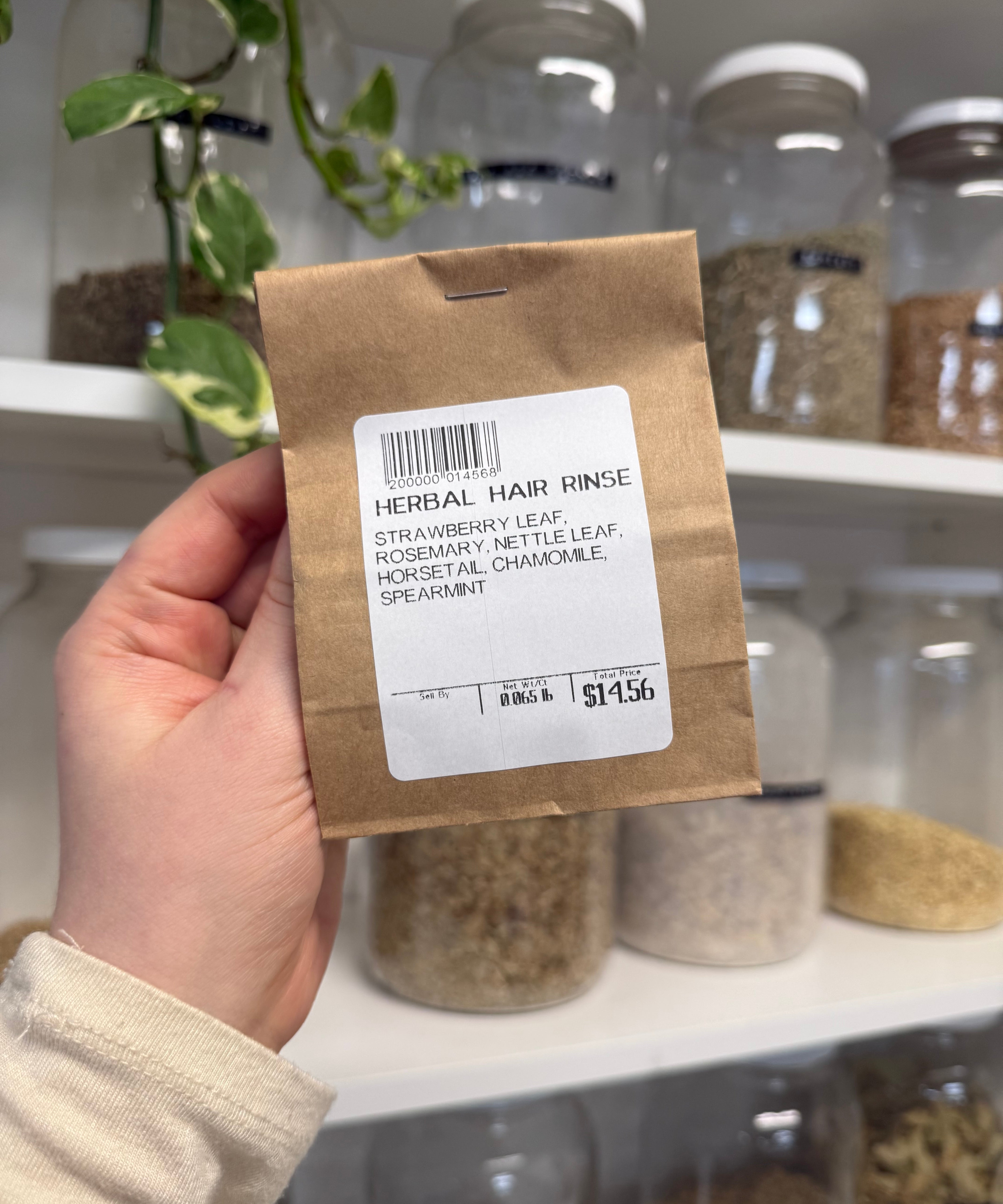 Herbal Hair Rinse