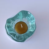 Molten Glass Tea Light Candle Holders