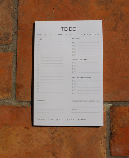Jewitches To-Do Notepad