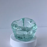 Molten Glass Tea Light Candle Holders