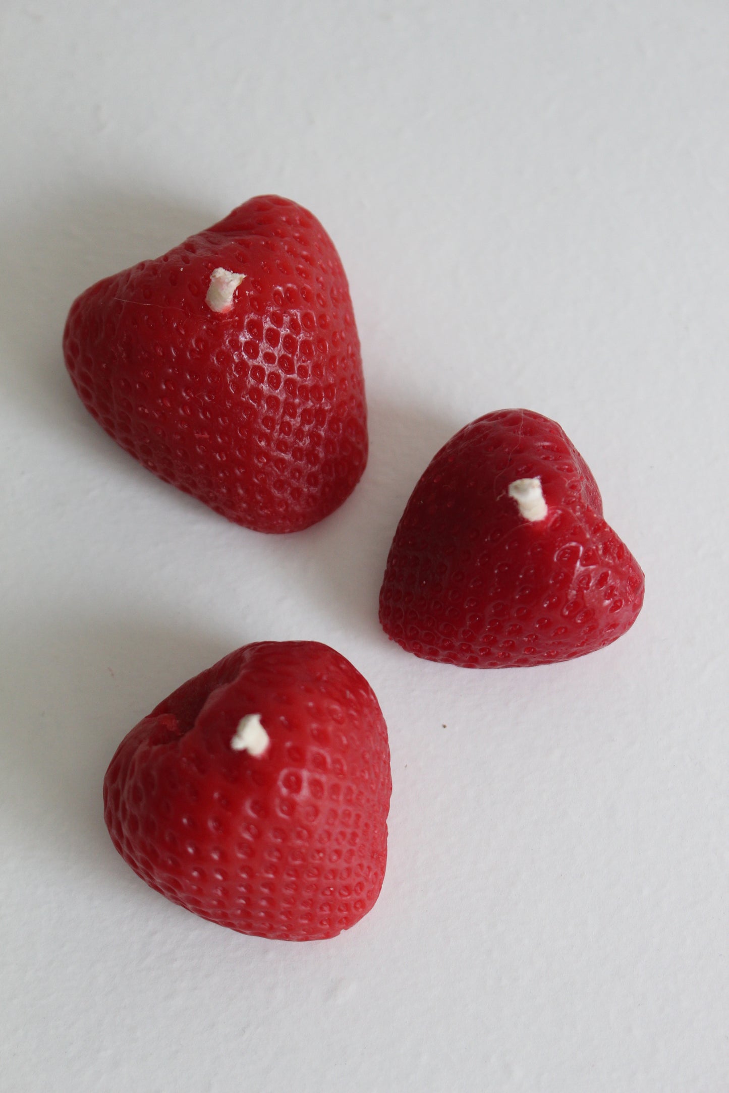 Mega Strawberry Beeswax Candles