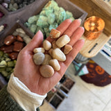 Mystery Peachy Moonstone Tumble