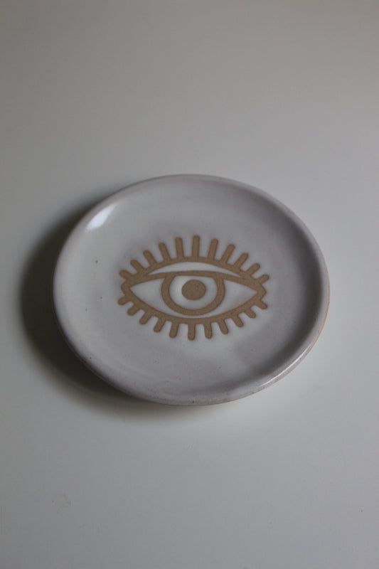 Ceramic Eye Trinket Dish