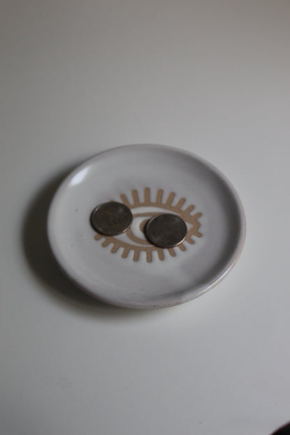 Ceramic Eye Trinket Dish
