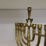 Pre-Owned Brass Hosley Menorah