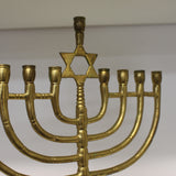 Pre-Owned Brass Hosley Menorah