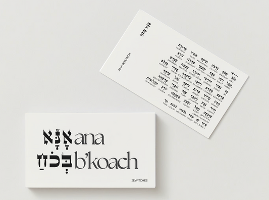 Ana B'Koach | Prayer Card