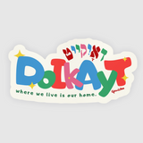 Colourful Doikayt Sticker