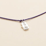 Hamsa Necklace - Sterling Silver Charm