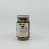 Heart + Nerve Loose Leaf Herbal Tea | Glass Jar