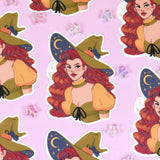 Fall Witch Sticker