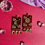 Tarot Card Earrings