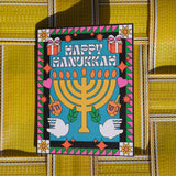 Happy Hanukkah Greeting Card