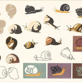 Snails and More Snails Postcard