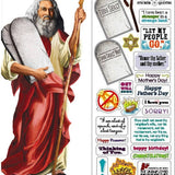 Moses Card & Stickers