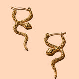 Coil Hoops - 18K Gold Plated