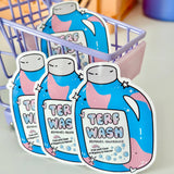 Terf Wash Sticker
