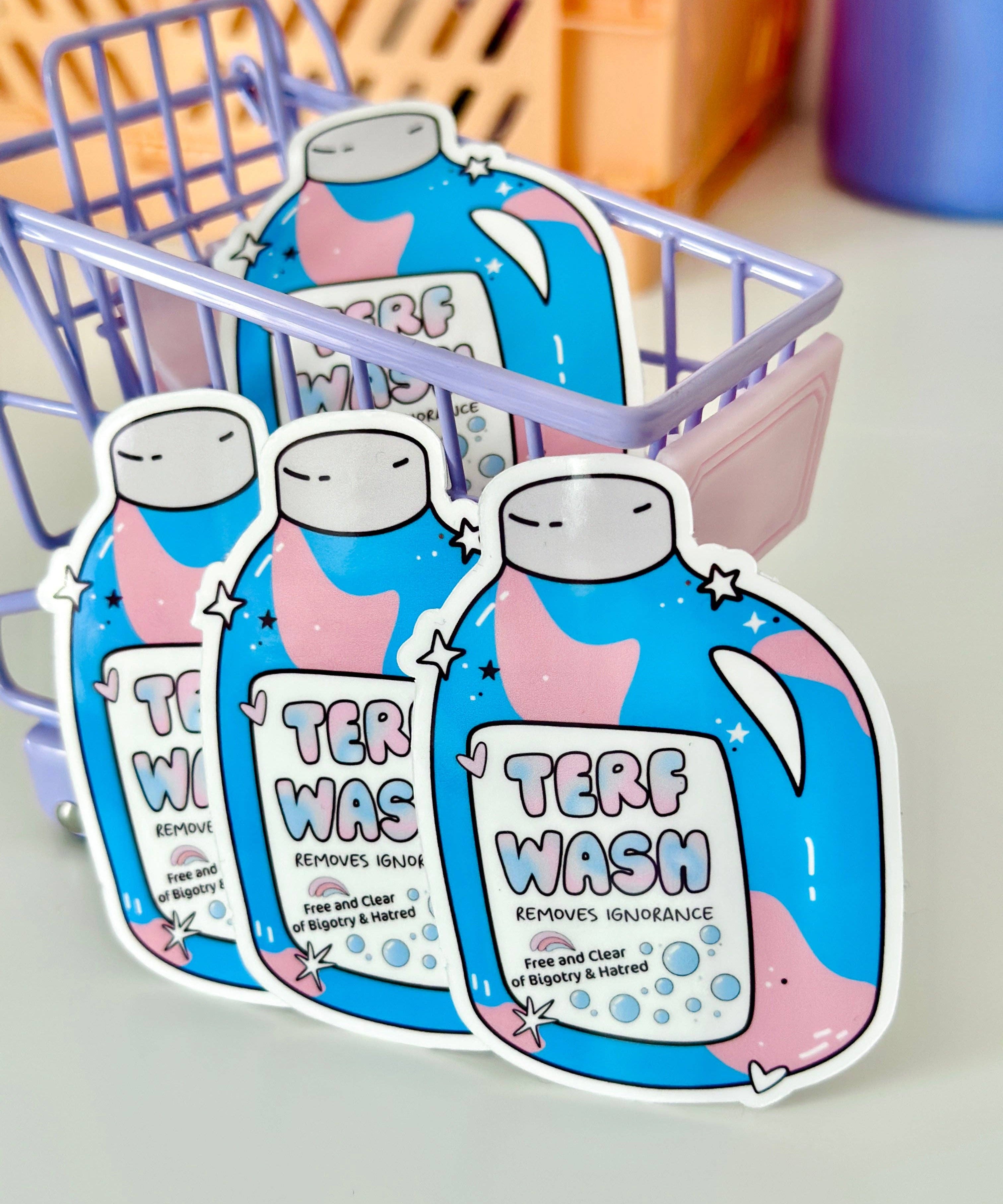 Terf Wash Sticker