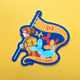 Release the Hounds Waterproof Vinyl Sticker