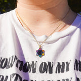 Rainbow Mini Cosmic Magen David