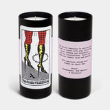 Tarot High Priestess Candle - 6" Tall & 60 Hr Burn, Berries