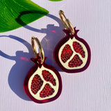 Pomegranate Hoops