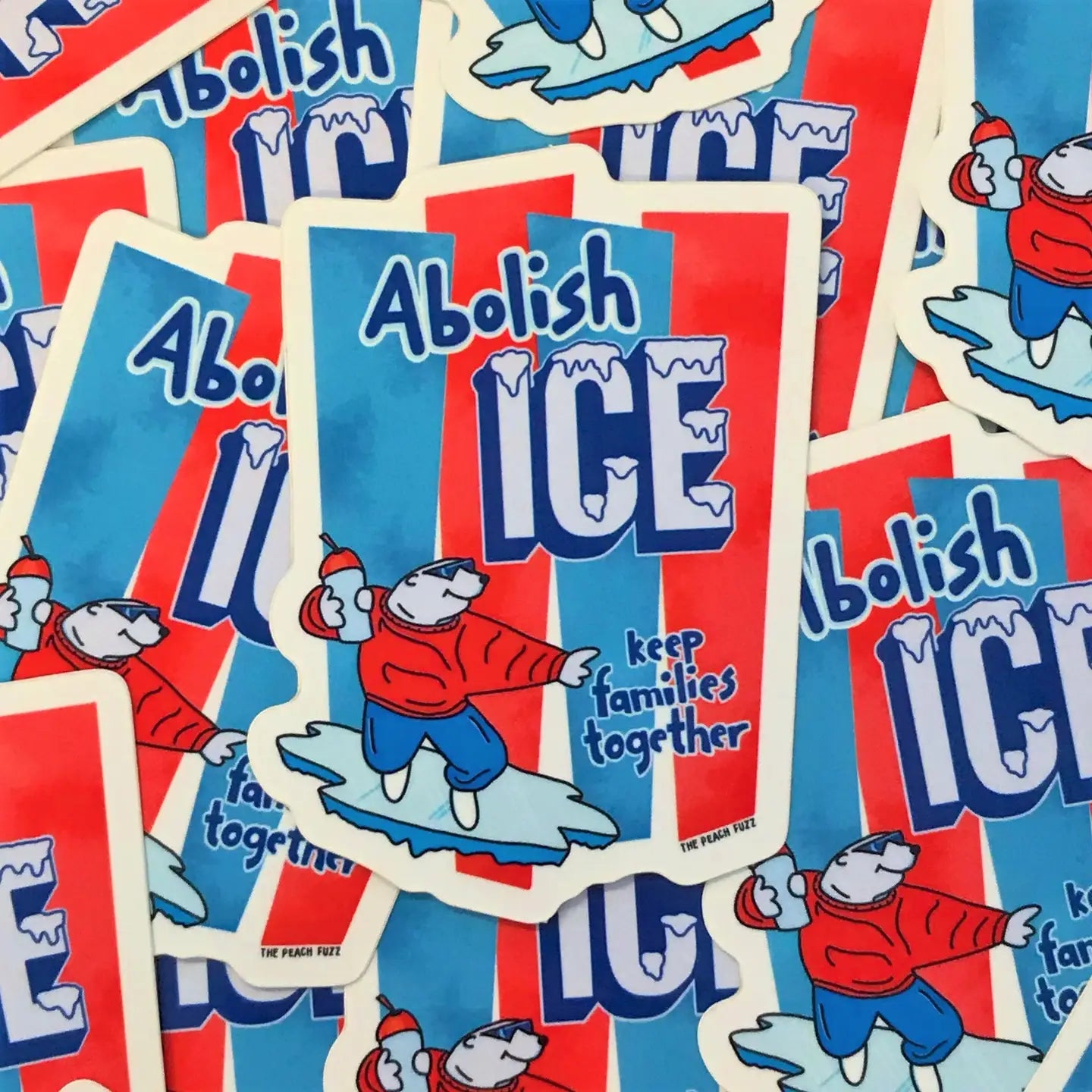 Abolish Ice Sticker