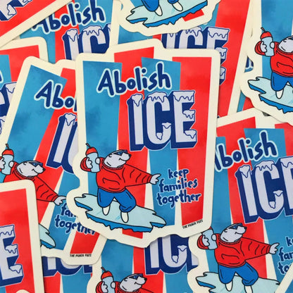 Abolish Ice Sticker