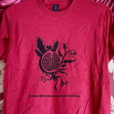 Persephone Linocut Shirt Print
